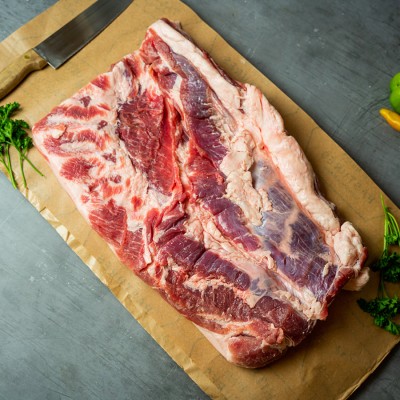 Свинина ребрышки мясные 900 г - купить в Тарасовской