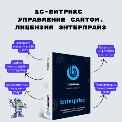 1С-Битрикс: Управление сайтом. Лицензия Энтерпрайз - купить в Тарасовской